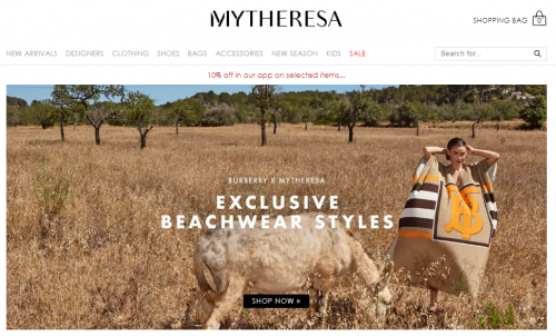 有哪些靠谱的海淘网站? Mytheresa了解一下!