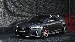 马力直逼BUGATTI Veyron,德改装车厂推1,010 hp的2020 AUDI RS6 Avant