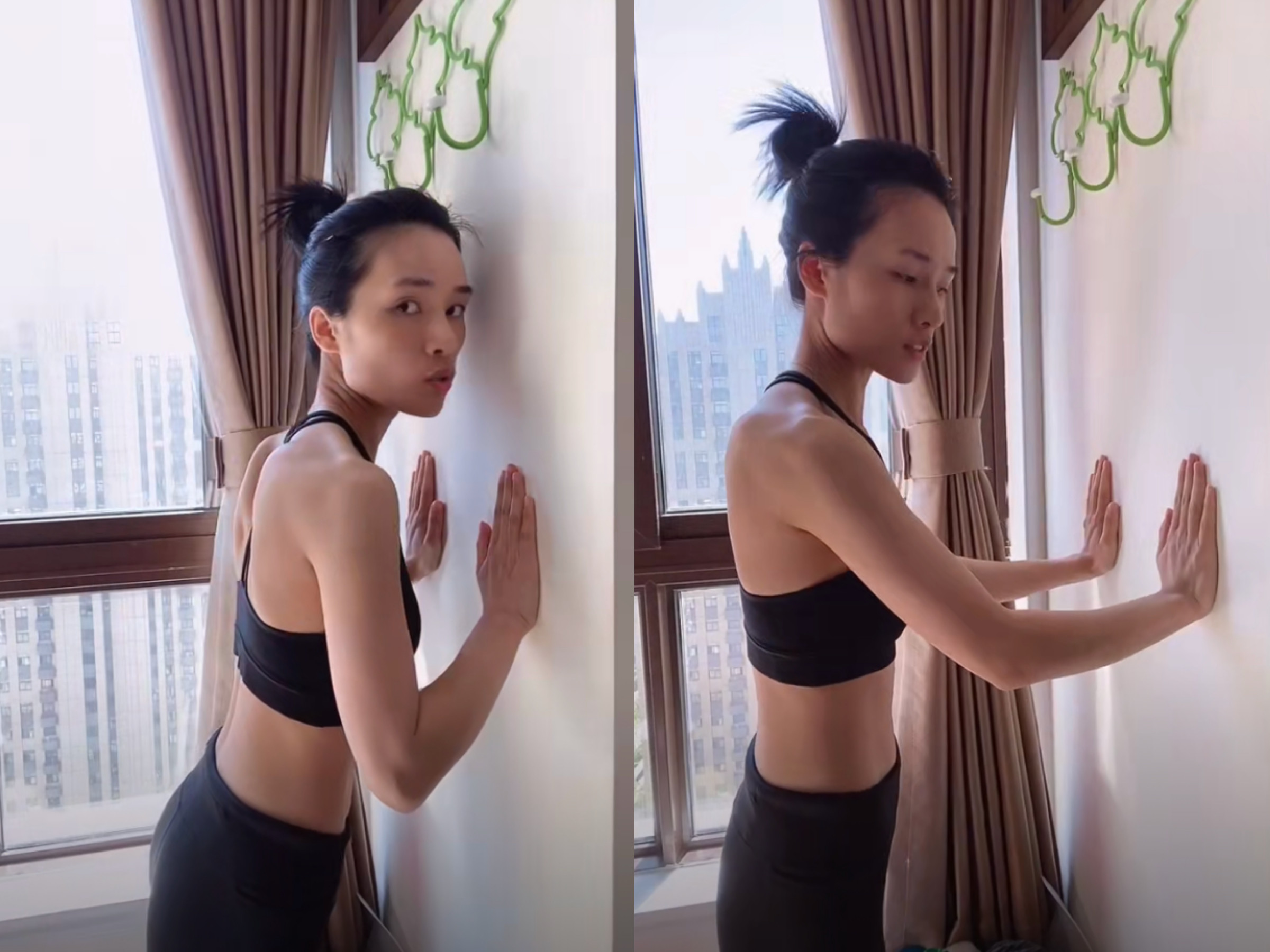 Lisa两只手臂都比你一只细！教你居家“两动作”告别掰掰袖