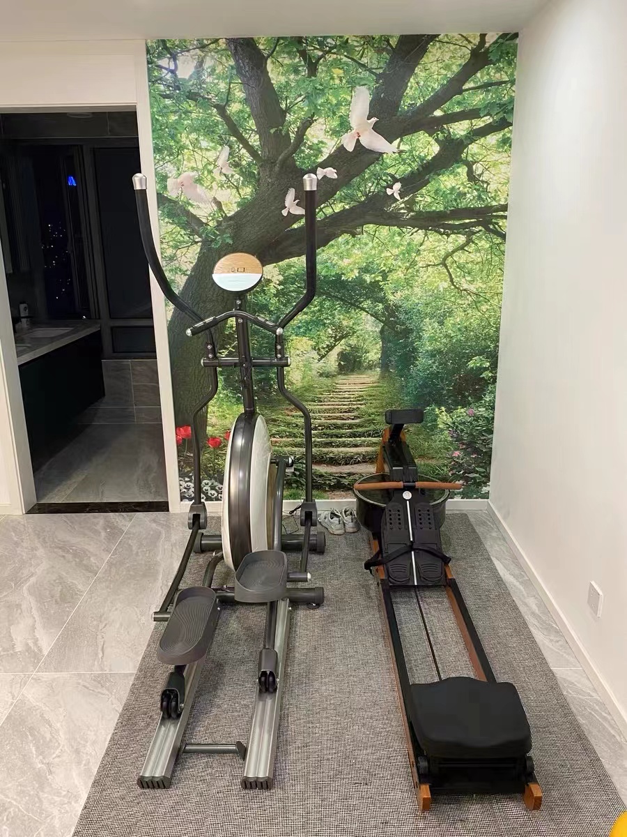 辣妹的魔鬼身材塑造神器:椭圆机