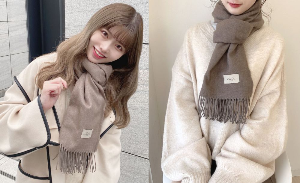 【4款颈巾打法教学】温柔平衡结+麻花结一学就懂!冬日必学甜美保暖小心机!